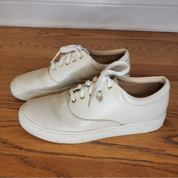 Nisolo Everyday Classic Leather Sneaker Water Resistant 10 Bone - Picture 6 of 10